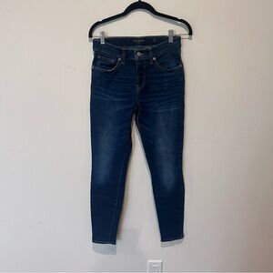 Lucky Brand Blue Mid Rise Skinny Ava Jeans womens 29 8 Classic Regular Denim